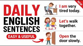 100 Daily Use English Sentences | English Speaking Practice for Beginners