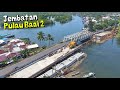 Progres Pembangunan Jembatan Baru Pulau Baai