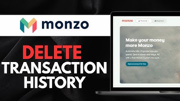 How To Delete Transaction History on Payee Monzo App Full Tutorial