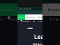 Website to learn programming languages #shorts #tech #website #fyp