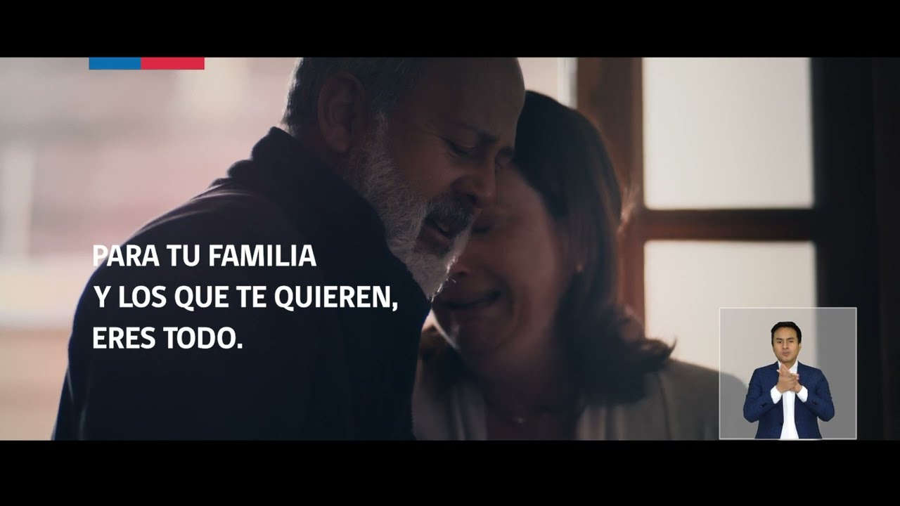 Para tu familia y los que te quieren, eres todo. Cuida tu vida - YouTube
