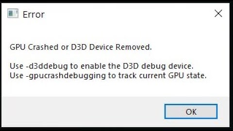 Unreal Engine 5: Fix Your GPU Errors (and avoid them forever)