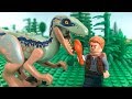 LEGO Jurassic World STOP MOTION LEGO Jurassic World: Velociraptor Rescue | LEGO | By Billy Bricks