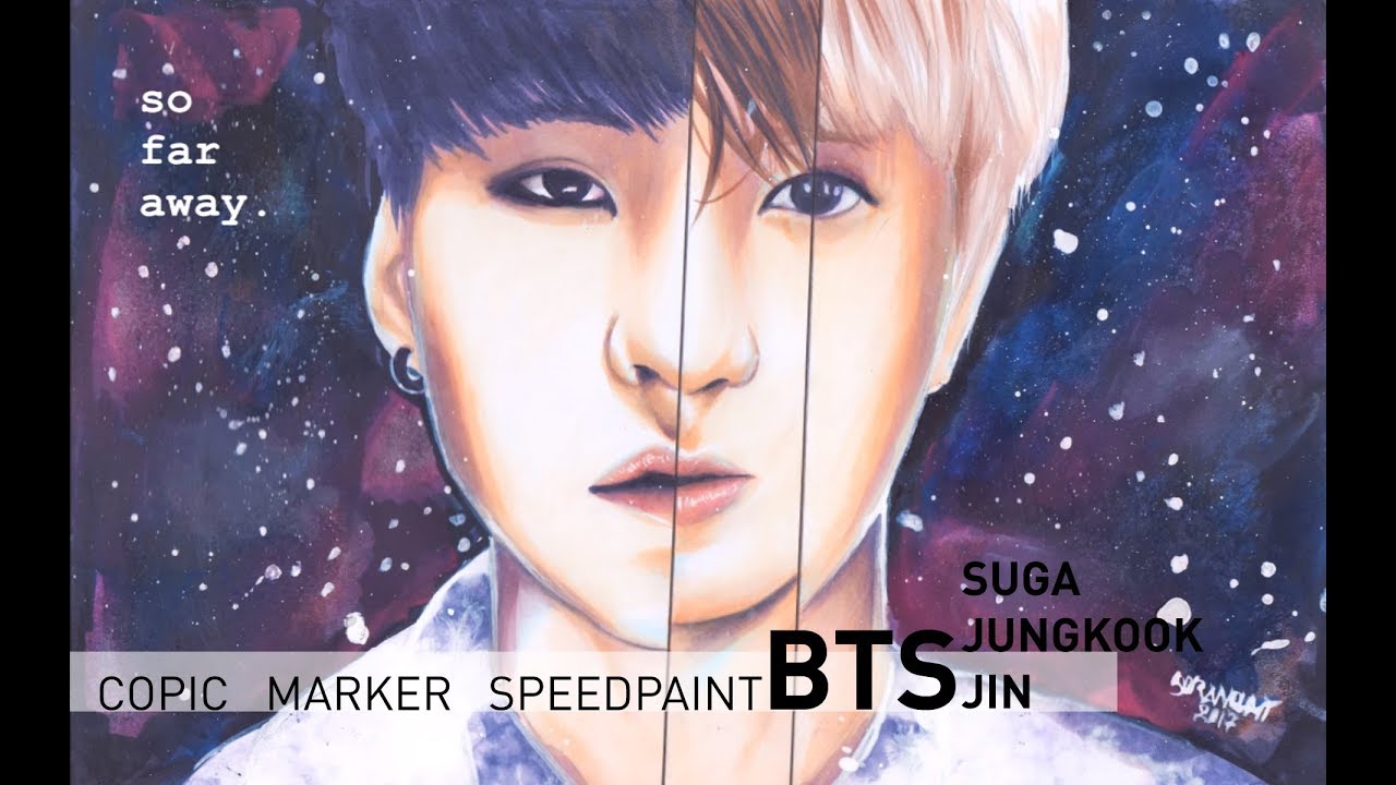 So Far Away Suga Jin Jungkook Artwork