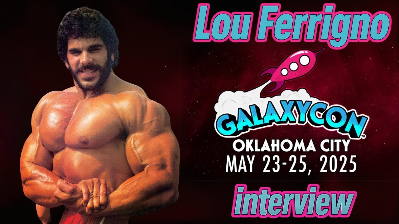 Lou Ferrigno Talks Bodybuilding, Hulk, and Arnold Schwarzenegger | GalaxyCon Oklahoma City 2025 Q&A