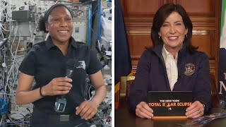 Governor Hochul in Conversation with NASA Astronaut Dr. Jeanette Epps | 2024 New York Solar Eclipse