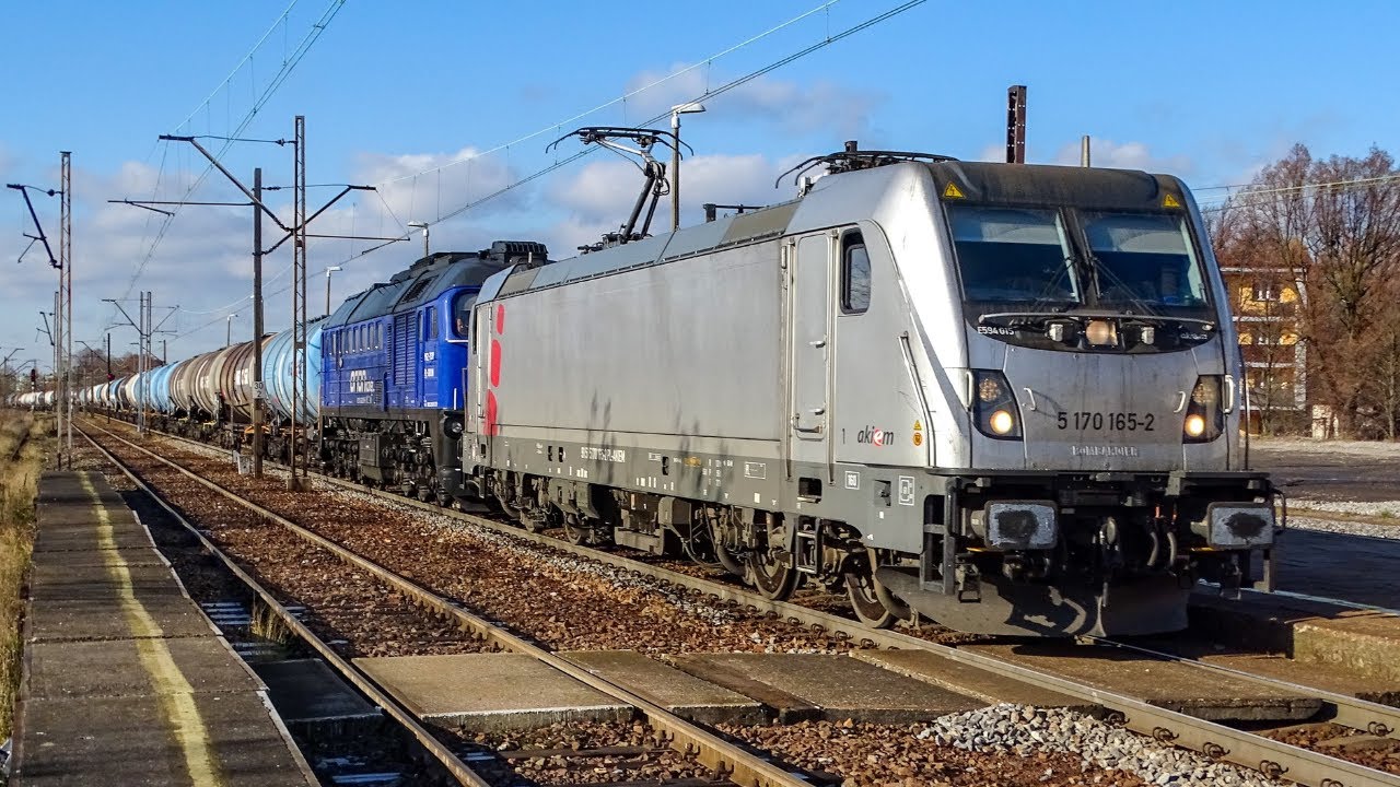 Duet Orion Kolej - 594 015 & M62-7038 z cysternami | 19.11.2025