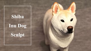 Shiba Inu Dog Sculpt