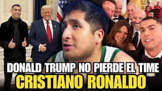 CRISTIANO RONALDO EN LA CASA BLANCA  💥HAY COMANDANTE HAY LIKE | SE REUNIÓ CON DONALD TRUMP 🦤