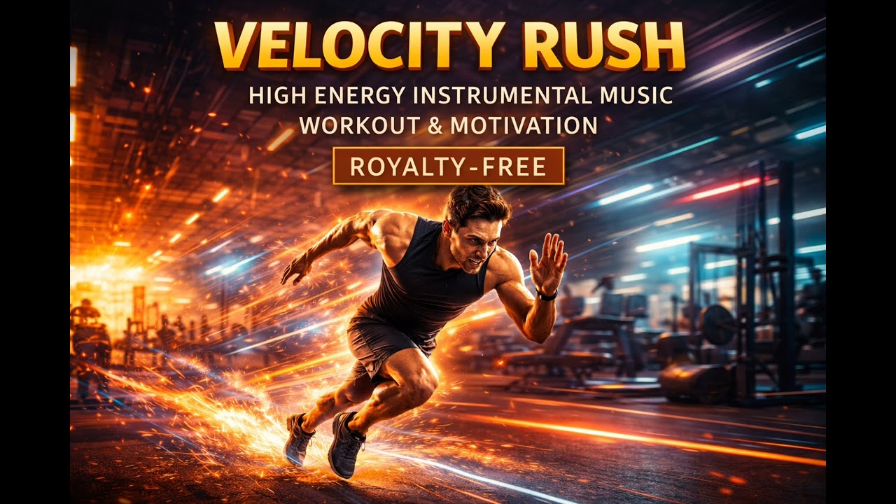 Velocity Rush – High Energy Instrumental Music | Workout & Motivation | Royalty-Free