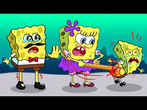 [Animation] Best 5 Baby Spongebob Sad Story Compilation || Spongebob Squarepants Animation