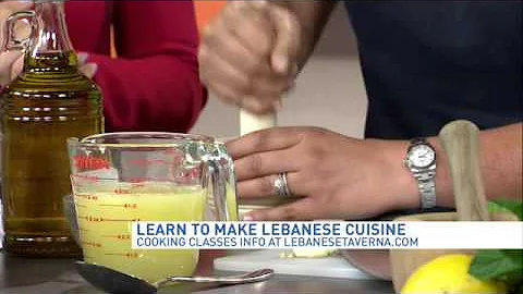 Grace Abi-Najm Shea talks Lebanese cuisine, Lebanese Taverna cooking classes