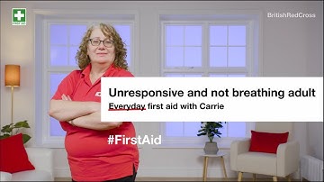 Unresponsive and not breathing: first aid steps and key action