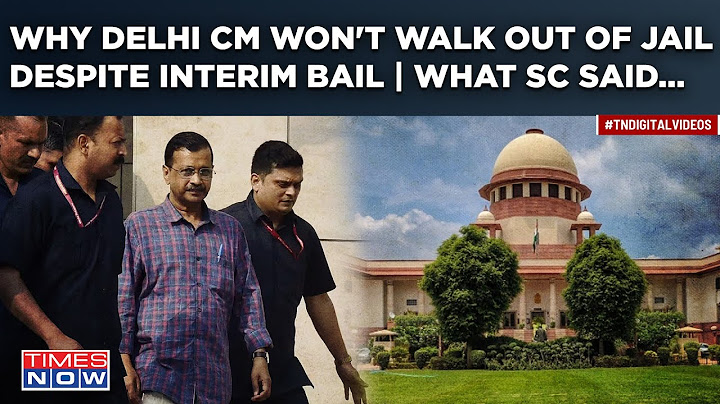 SC Grants Interim Bail To Arvind Kejriwal| Delhi CM To Stay In Jail| Will AAP Chief Quit? Court Says