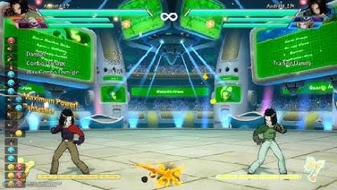 DBFZ - Android 17 1 Bar Corner Combo No Assists/Sparking (5300 DMG)