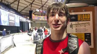 Postgame interviews with Beckett Currie and Theo McMillan after Camas’ state win