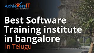 Best software training institute in Bangalore | AchieversIT | BTM Layout | Telugu screenshot 4