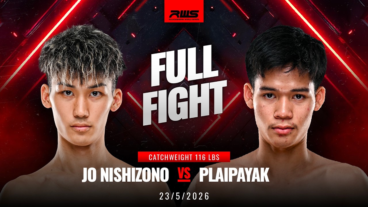Jo Nishizono vs Plaipayak TesabanTambonPlabplanarai