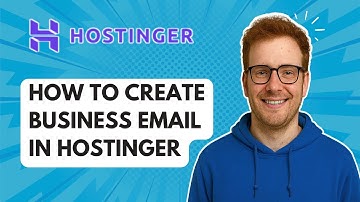 Hoe u een zakelijk e-mailadres in Hostinger kunt aanmaken [Handleiding 2025]