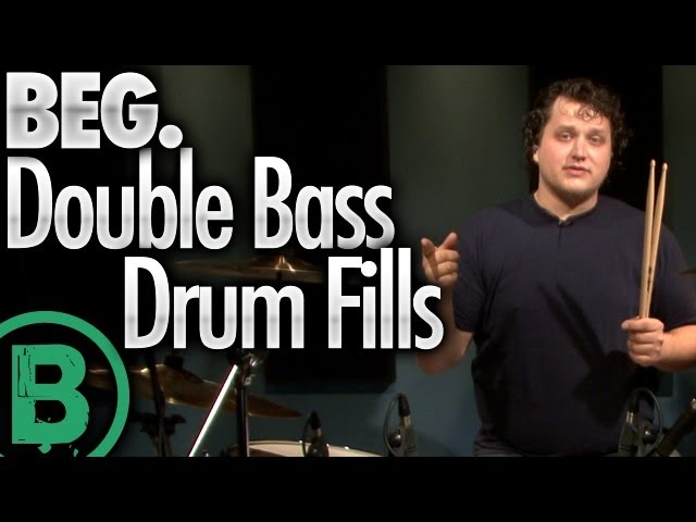 Beginner Double Bass Drum Fills