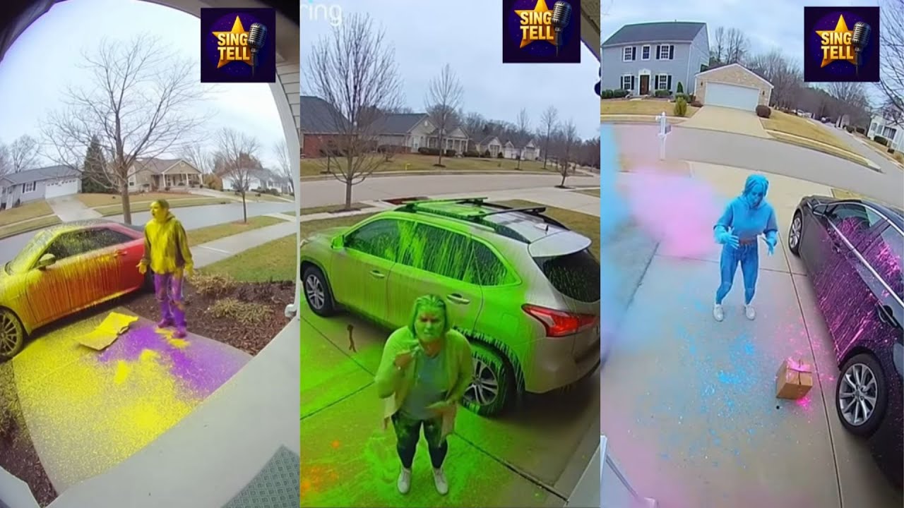 Лучшие розыгрыши с пейнтбольными бомбами | Мгновенная карма, запечатленная на камеру