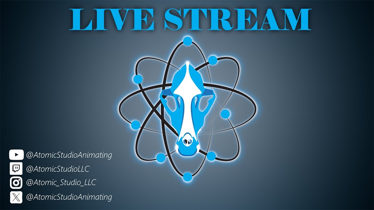 Live Stream practice 3d moodeling, drawing