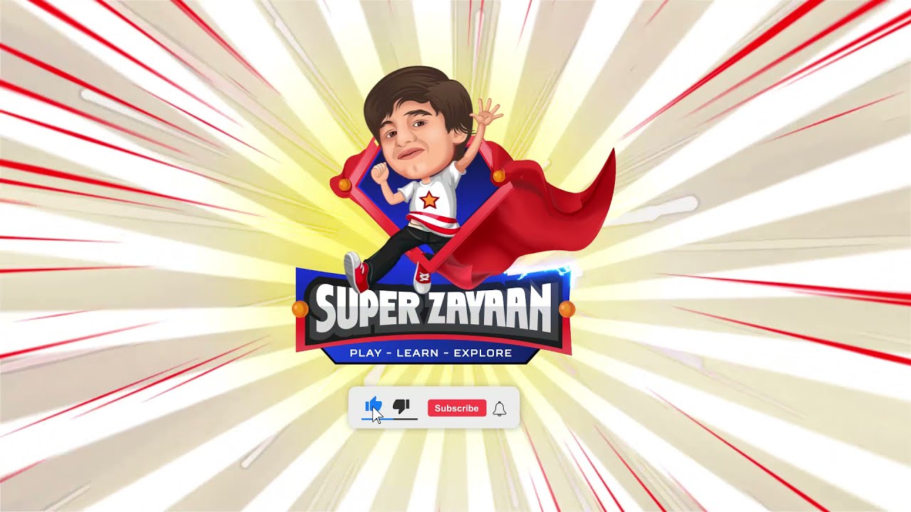 Super Zayaan | Logo Animation  | YouTube Channel | Media Work Designs
