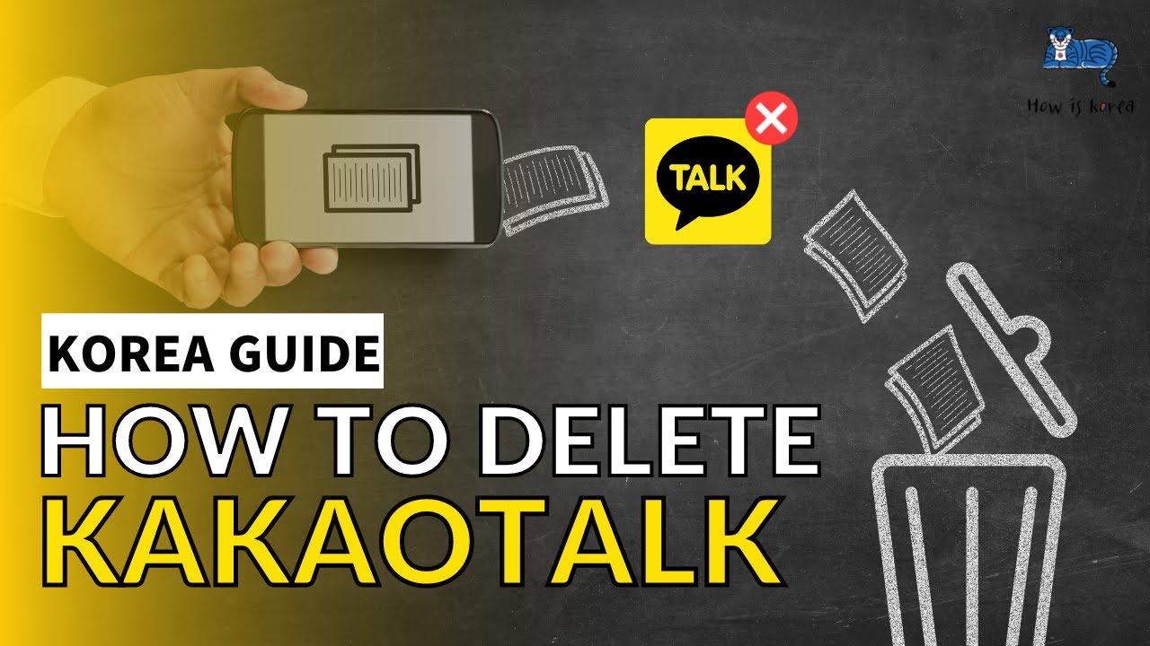 How To Delete Kakao Account | Unregister, Unlink and Delete Kakao Account - YouTube