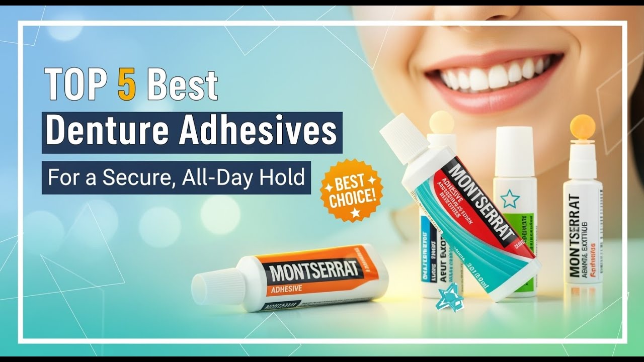 ТОП-5 лучших клеев для зубных протезов 2026 года | Для надежной фиксации на весь день