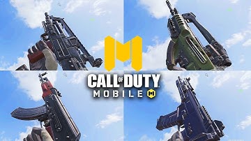All Weapons in Call of Duty: Mobile (2024) – Full Showcase