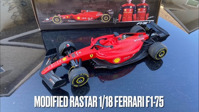 Mondo Motors - Ferrari F1-75 - Coche de Fórmula 1 radiocontrolado