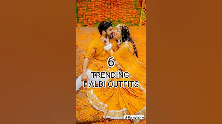 2025 TOP TRENDING HALDI OUTFITS  🔥#haldi #2025wedding #haldiceremony #shorts