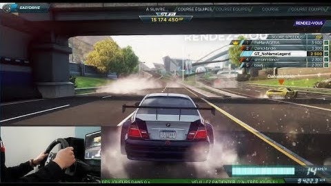 Need For speed Most Wanted 2012 w/Logitech G920 wheelcam