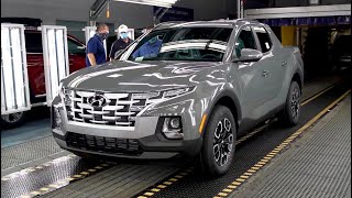 Новый Hyundai SANTA CRUZ 2022 - ПРОИЗВОДСТВЕННЫЙ завод в США (вот как это делается)