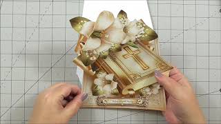 How to make an Easter Card - beautiful design with quick and easy instructions.