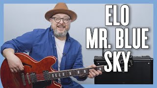 Electric Light Orchestra Mr. Blue Sky Guitar Lesson + Tutorial