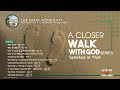 A CLOSER WALK WITH GOD | WHY GOD? | SABBATH 10TH APRIL 2021 | 10AM |  PS. PETER MORRIS