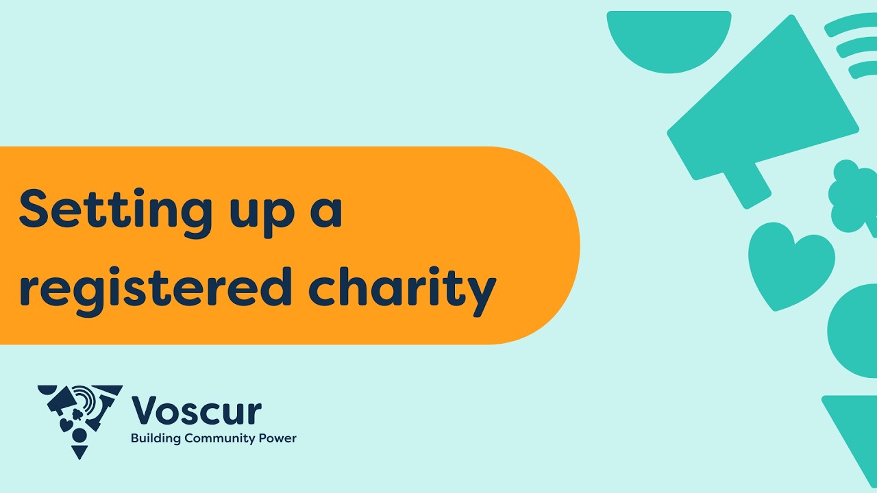 Setting up a registered charity