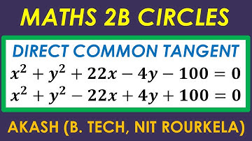 Maths 2B Circles 7 Marks Important Question 9 #circles #maths2bcircles