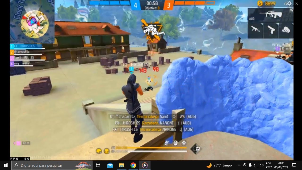 HIROSH FF EM AÇÃO 😱