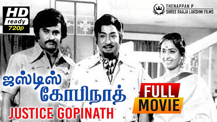 Justice Gopinath HD Full Movie | Sivaji Ganesan | ...