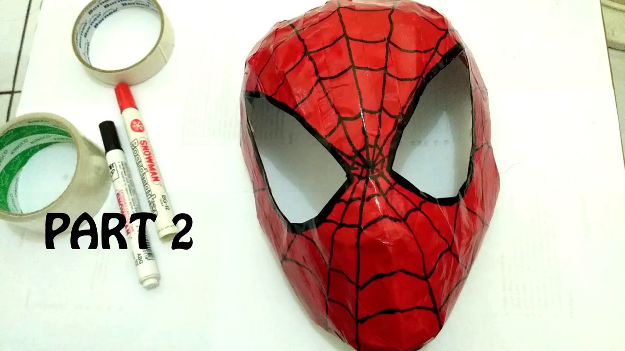 Gambar Muka Spiderman Kartun Gambar Spiderman