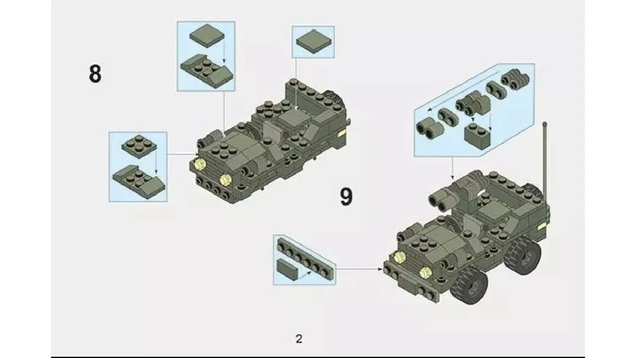 sluban M38-B5800 Building Instructions, DOUBLE-BARRELED Manual free download