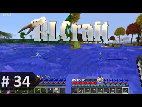 🎣📍 RLCraft Day #34 — Changing Fishing Spot #RLCraft #MinecraftSurvival ...