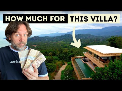 Video: Modern Villa Captures Sea Views di Koh Samui, Thailand