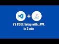 🔥 VS Code Setup for Java in 2025 | Fast &amp; Easy in 2 Minutes!  🚀 #VSCode #Java #Programming #Coding