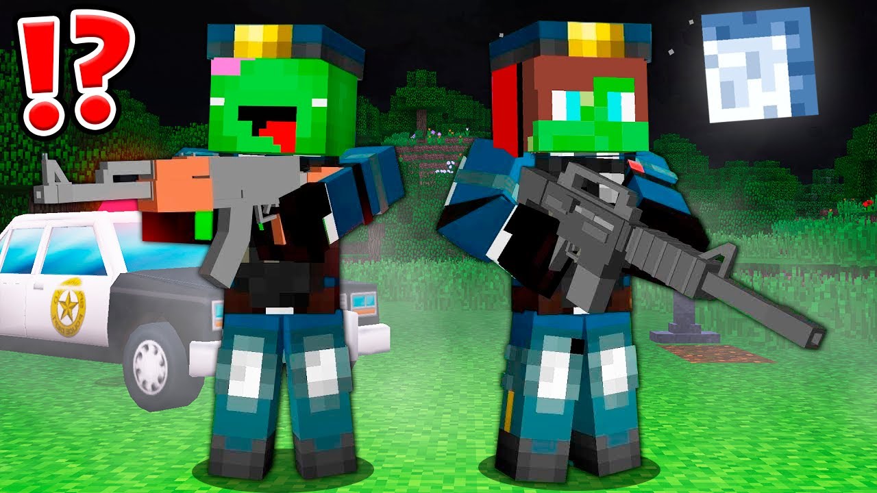 How JJ and Mikey BECAME SWAT ZOMBIE in Minecraft? - (Maizen)
