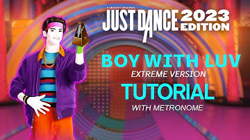 Boy with Luv Extreme - BTS (방탄소년단) Ft. Halsey - TUTORIAL - W/ METRONOME - Just Dance 2023 Edition