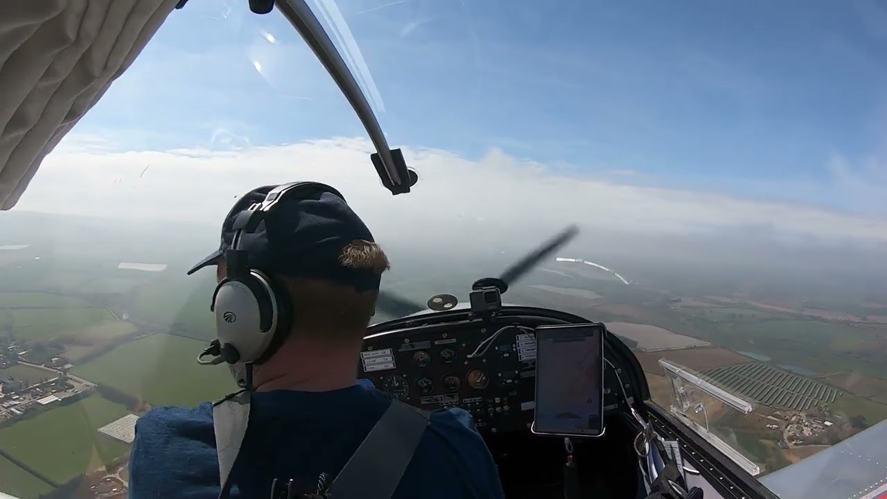 Kittyhawk to Popham microlight fair via Sandown, April '23