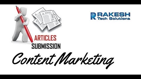 Content Marketing | How to submit article submission sites Tutorials   - 2